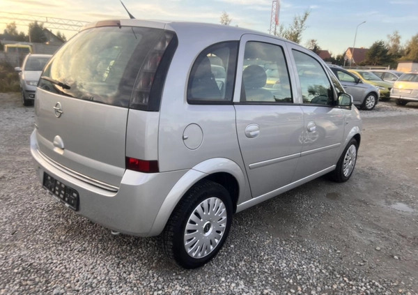 Opel Meriva cena 11850 przebieg: 185236, rok produkcji 2008 z Stęszew małe 121